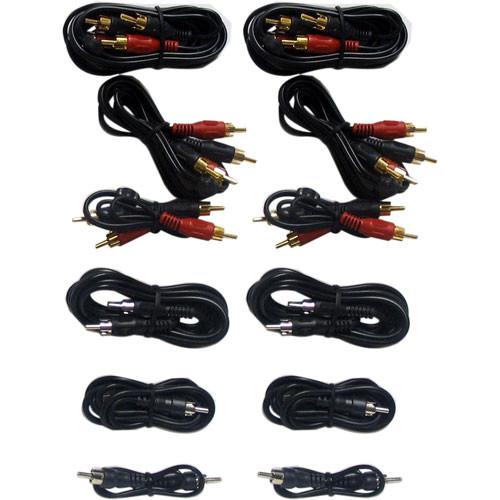 Horita CK1 RCA Cable Kit - RCA Stereo Cables 2 each 6