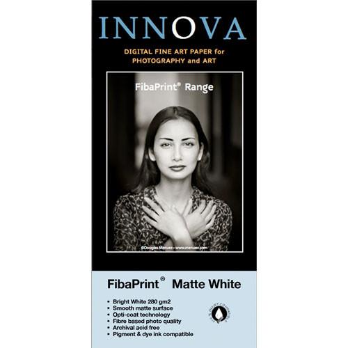 Innova FibaPrint White Matte Inkjet Photo Paper 13x19" - 50 Sheets