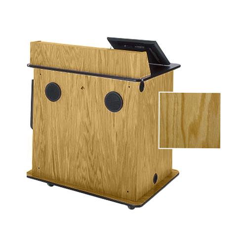 Sound-Craft Systems SML-2 Educator - Multimedia Lectern with 14 watt Amplifier, Speakers, Laminate Work Surface and Storage