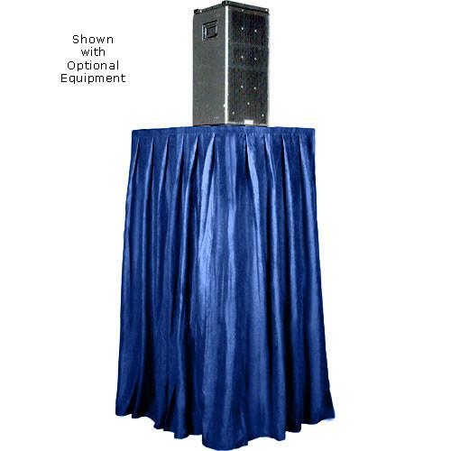The Screen Works Skirt for the E-Z Fold Equipment Tower - Skirt ONLY - Velaire Blue
