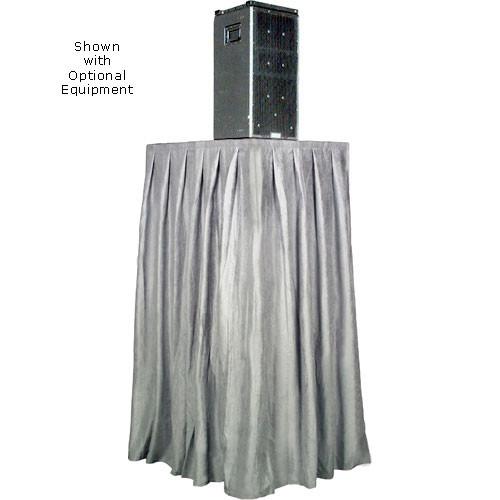 The Screen Works Skirt for the E-Z Fold Equipment Tower - Skirt ONLY - Velaire Gray