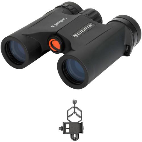 Celestron 8x25 Outland X Binocular Digiscoping Kit