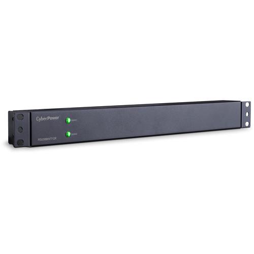 CyberPower PDU 24A 200-230V 50 60Hz Nema L6-30P Plug, 12 IEC-320 C13 1U 10