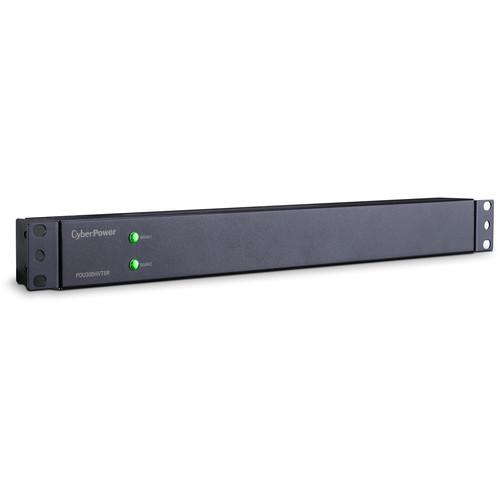 CyberPower PDU 24A 208-230V 50 60Hz Nema L6-30P Plug, 8 IEC-320 C13 1U 10