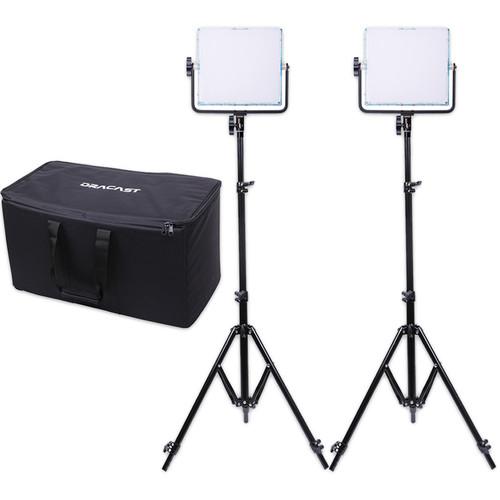 Dracast 728B LED Panel 2-Light Kit