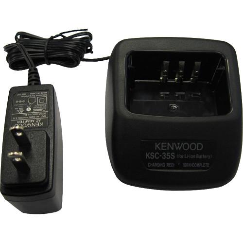 Kenwood Fast Rate Single Unit Charger For KNB-45L Lithium-Ion Battery