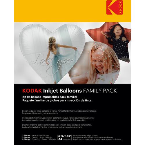 Kodak Inkjet Balloons Family Pack