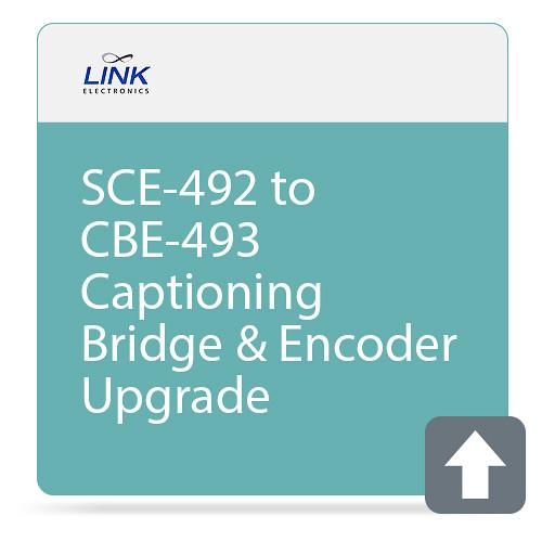 Link Electronics SCE-492 to CBE-493 Captioning