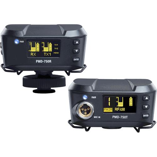 Marantz Professional PMD-750 Camera-Mount Digital Wireless System with Omnidirectional Lavalier Mic
