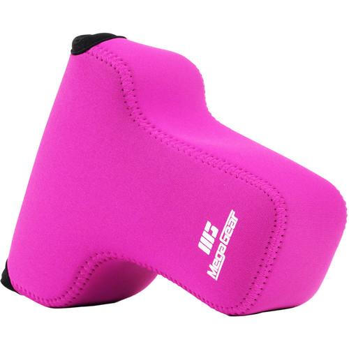 MegaGear Ultra-Light Neoprene Camera Case for Olympus OM-D E-M5 Mark II with Carabiner