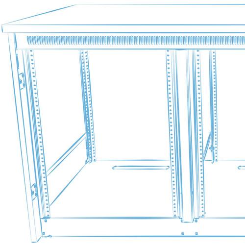 Middle Atlantic C5-MK27-2 Millwork Drawings & Hardware for C5-FF27-2 C5 Series Frame
