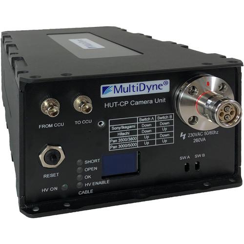 MultiDyne Powered HUT-CP CCU Extender with Two ST Fibers & SMPTE-304M Hybrid Plug