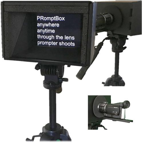 PRomptBox Compact Folding Mobile Teleprompter for