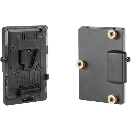 SHAPE V-Mount to Gold Mount Regulated Battery Converter