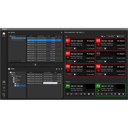 Sony Recording Control Software for PWS-4400