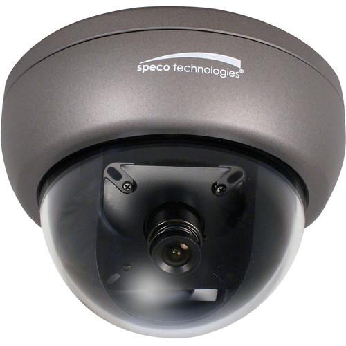 Speco Technologies Intensifier T Series Min Weather Vandal Tamper Resistant Color Dome Camera with Cham Cover, 2.8mm