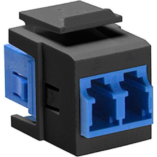 TechLogix Networx Leviton QuickPort LC to LC Duplex Fiber Optic Keystone Adapter