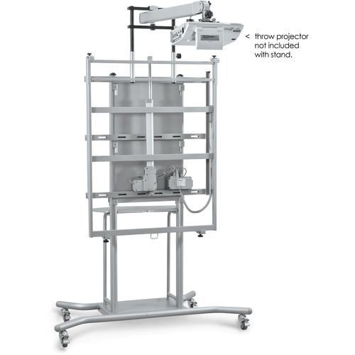 Balt iTeach 2 Mobile Electric IWB Stand with Cart and Short Throw Projector Arm