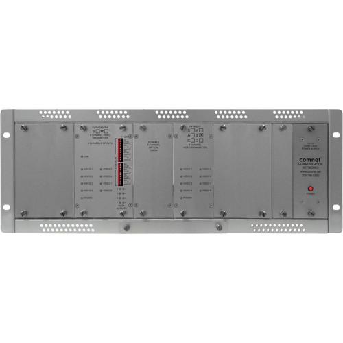 COMNET Single Mode 16-Channel 10-Bit Digital Video Transmitter 8-Channel Bi-Directional Data Transceiver