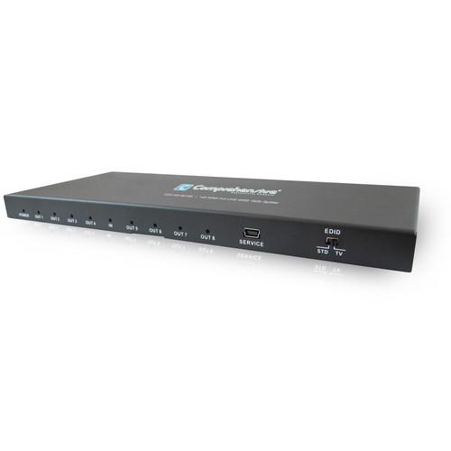 Comprehensive UHD 4K HDMI 1x8 Splitter