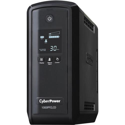 CyberPower UPS SYSTEM-1000VA 600W,Pure Sine Wave,Nema