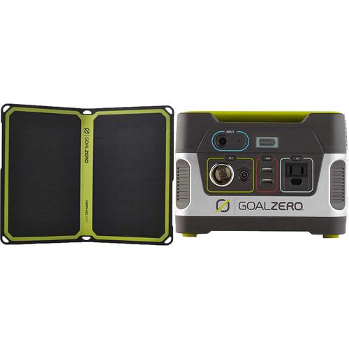 GOAL ZERO Yeti 150 Portable Power Station & Nomad 14 Plus Solar Panel Kit