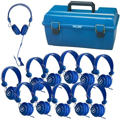 HamiltonBuhl Lab Pack of Favoritz Student Headphones with In-Line Microphones