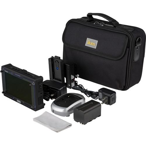ikan FM-055F 3G-SDI HDMI Full HD On-Camera Monitor Deluxe Kit
