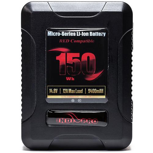 IndiPRO Tools Micro-Series 150Wh 14.8V 9400mAh V-Mount Li-Ion Battery