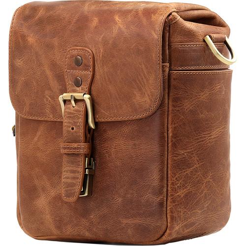 MegaGear Leather Camera Messenger Bag
