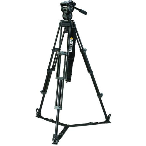 Miller CX6 Fluid Head with Toggle 75 2-Stage Alloy Tripod System