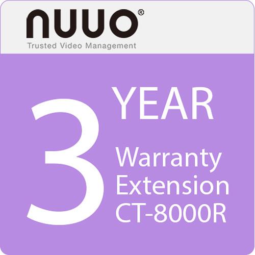 NUUO 3-Year Warranty Extension for CT-8000R Series
