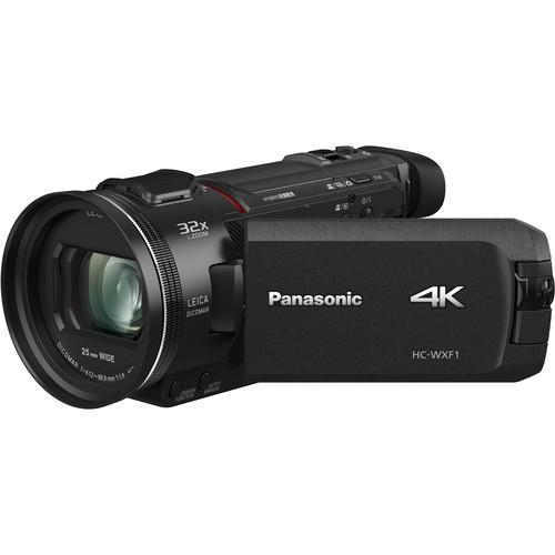 Panasonic HC-WXF1 UHD 4K Camcorder with Twin & Multicamera Capture