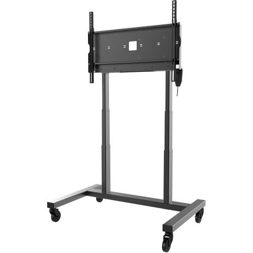 Peerless-AV SmartMount Motorized Height Adjustable Flat Panel Cart for 42" to 86" Interactive Displays