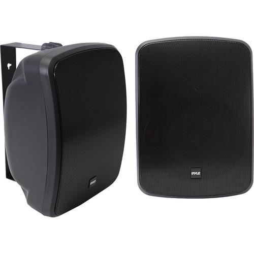Pyle Pro 6.5" 1000 Watt Wall-Mount Marine Speakers with BT Audio RF Streaming