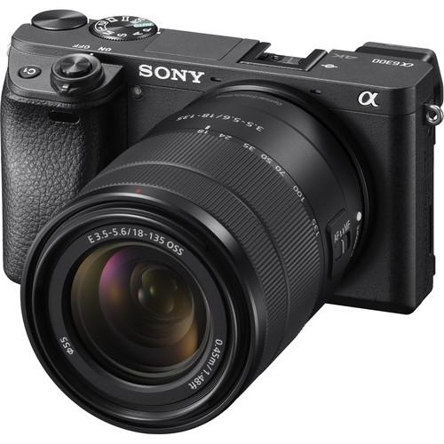 Sony Alpha a6300 Mirrorless Digital Camera with 18-135mm Lens