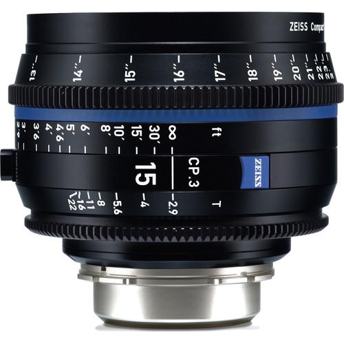 ZEISS CP.3 15mm T2.9 Compact Prime Lens