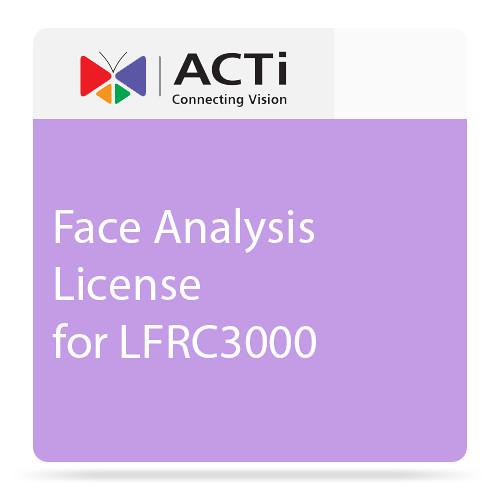 ACTi Face Analysis License for LFRC3000