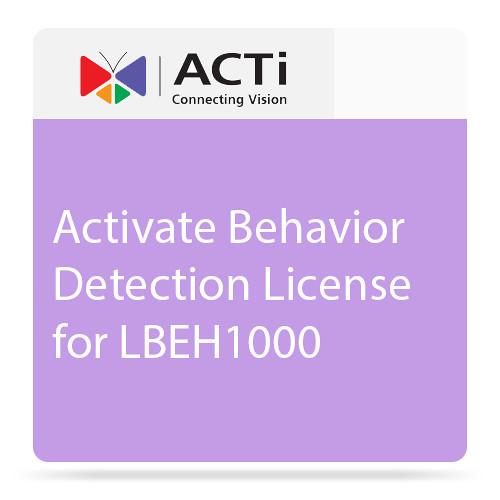 ACTi LBEH1000 License to Activate Behavior