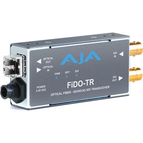 AJA 1-Channel 3G-SDI LC Multi-Mode LC Fiber Transceiver