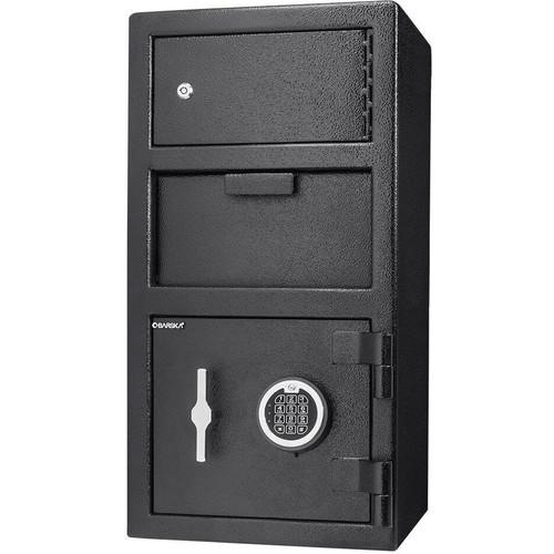 Barska 0.7 0.8 Cubic Foot Two-Compartment Depository Safe