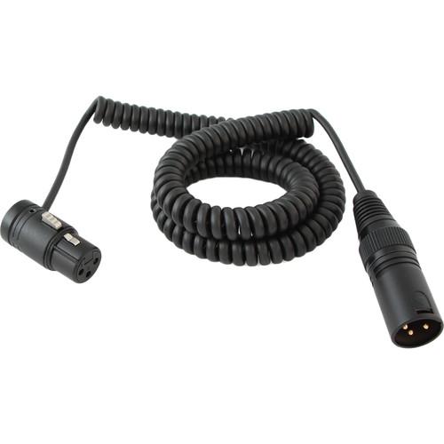 Cable Techniques Coiled Boompole-to-Mixer Cable with