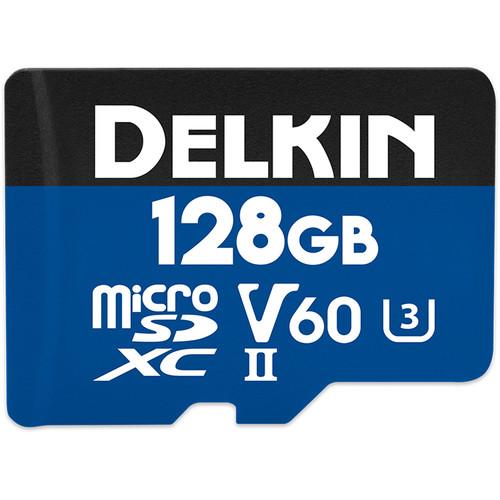 Delkin Devices 128GB Prime UHS-II microSDXC Memory Card