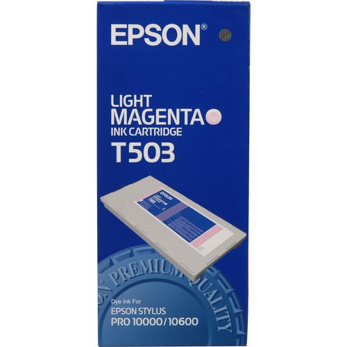 Epson Photo Dye Light Magenta Ink Cartridge for Stylus Pro 10000 & 10600 Printers, Epson, Photo, Dye, Light, Magenta, Ink, Cartridge, Stylus, Pro, 10000, &, 10600, Printers