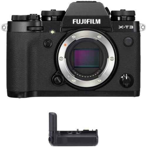 FUJIFILM X-T3 Mirrorless Digital Camera Body with Battery Grip Kit