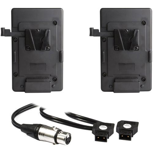 HIVE LIGHTING Dual V-Mount Battery Plate with Y-Cable for Hornet 200-C LED Light
