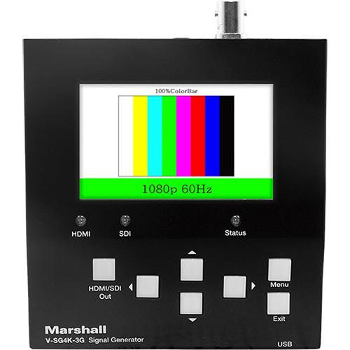 Marshall Electronics 4K 3G HD-SDI Broadcast Test Signal Generator