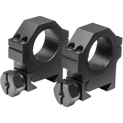 NcSTAR 30mm HD Riflescope Rings with 1" Inserts