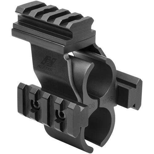 NcSTAR Barrel & Magazine Micro-Dot Rail Mount for Mossberg 500 590 Shotgun