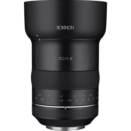 Rokinon SP 50mm f 1.2 Lens